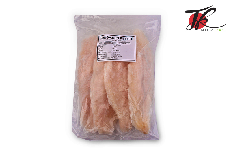 ปลาดอลลี่แช่แข็งPangasius Fillet